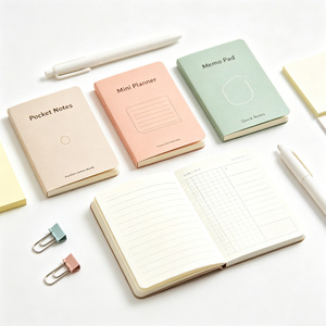 Cuaderno Personalizado con Impresión, Tapa Blanda, Diario A7 con Papel Liso, Estampado en Dorado, Laminado Mate, para Diario de Viaje - Product Image 1