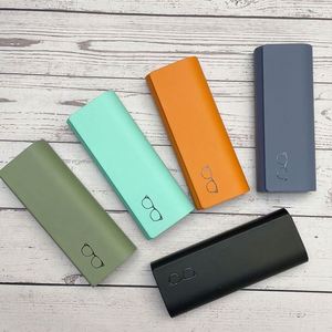 Portable Hard Glasses Case for Women - Anti-Pressure, Stylish <b>Large</b>-<b>Frame</b> Eyewear Holder, Custom Logo Gift - Product Image 3