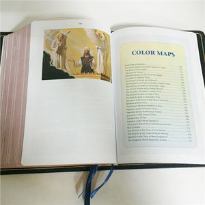 Histoires bibliques de haute qualité à colorier France couverture en cuir Paperbac à couverture rigide pour livre - Product Image 5