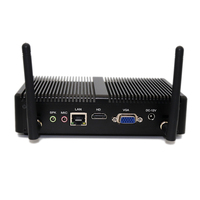 Mini PC EGLOBAL sans ventilateur, Intel Core i3 6006U, 6 ports USB, 8 Go DDR4, SSD 256 Go, prise en charge HD VGA, avec support gratuit inclus