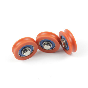 Rodillos para Puertas y Ventanas 696RS de Suministro Directo de Fábrica, 6/11.8*21.5*6mm, Rodamientos Recubiertos de Goma, Ruedas para Línea de Producción - Product Image 3