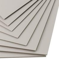 Carton duplex gris et blanc à grammage multiple, carton gris pour emballage, impression, découpe, papier en feuilles, directement de l'usine