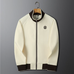 Conjunto Deportivo Casual Color Albaricoque 2026 - Chaqueta con Franjas Laterales y Pantalones Casuales para <span class=keywords><strong>Hombre</strong></span> (Venta al Por Mayor) - Product Image 4