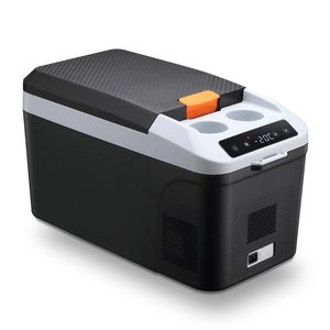 Compresor de refrigerador para automóvil 12V 24V de doble uso, congelador portátil para automóvil y hogar - Product Image 1
