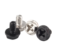 Sekrup Kepala Pan, Sekrup Torx, Grade 4.8, 8.8, 10.9, 12.9, Baja Galvanis, Pelapis Nikel, Baut Flens Kepala Hex DIN6921