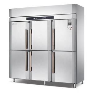 Service tout-en-un, réfrigérateur sur mesure à six portes, réfrigérateur à 6 portes en acier inoxydable pour restaurant - Product Image 1