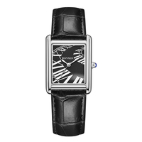 Montre unisexe de luxe haut de gamme personnalisée Carter Special Look avec cadrans colorés, étanche, avec de beaux bracelets en cuir