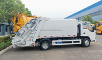 Isuzu-Compacteur d'ordures diesel manuel 6 CBM Camion chargeuse arrière Prix des ordures Moteur à roues motrices 4x2 Composants de base de la boîte de vitesses