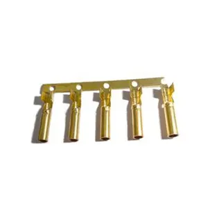 OEM copper brass crimping wire car male and female pin terminal connectors