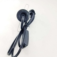 E12/E14 EU/UK/US Plug Pendant Salt Lamp Cable Cord Set avec ON/OFF ou Gradateur Style Vis