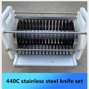 Nueva Máquina Cortadora <span class=keywords><strong>de</strong></span> Carne Fresca <span class=keywords><strong>de</strong></span> 220V con Motor Ajustable para Cortar en Rodajas, Tiras y Cubos, para Carne <span class=keywords><strong>de</strong></span> Res y <span class=keywords><strong>Cerdo</strong></span> - Product Image 6