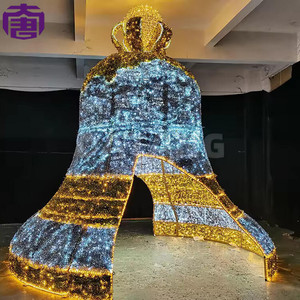 ไฟกระดิ่งคริสต์มาส LED สำหรับตกแต่งภายนอกอาคาร กันน้ำ - Product Image 3