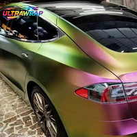 Vinilo para Rotulación de Vehículos Unigraphix Ultrawrap, Directo de Fábrica, Brillante, Mate, Camaleón, Brillante, Tamaño del Rollo 1.52x17M/5x59FT