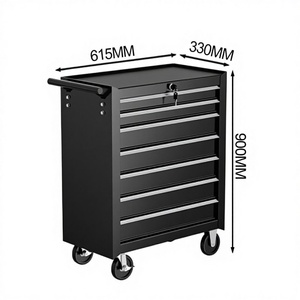Carrito de Belleza Móvil Multifuncional Portátil, Gabinete de Herramientas para Reparación de Automóviles de Alta Resistencia con Cajones Multicapa - Product Image 1