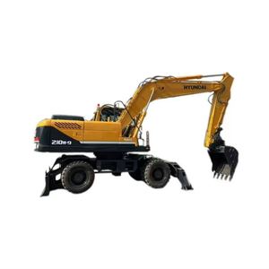 Nouvelle pelle sur pneus Hyundai 210W-9, haute qualité, haute efficacité opérationnelle, garantie 1 an, bon prix, à vendre - Product Image 1