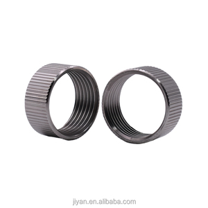 Komponen lengan Knurling baja tahan karat mesin putar CNC presisi tinggi - Product Image 1