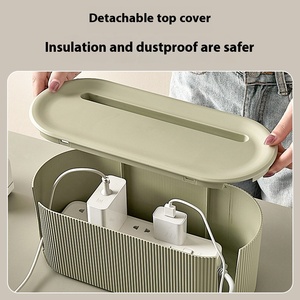 Đa chức năng Artifact hộp lưu trữ với khe cắm thẻ dây vá board & mạng Cáp dữ liệu Plug-in quản lý cáp bin - Product Image 5