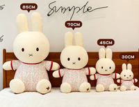 Pyjamas en gros, poupées Miffy, adorables petits ours blancs en coton PP, super douces, anti-stress, cadeaux d'anniversaire, décorations