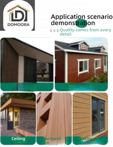 Revestimiento de Pared Exterior Ignífugo de WPC, Paneles Acordonados de Madera Plástica de Bajo Mantenimiento para Fachadas de Edificios Escolares - Product Image 6