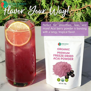 Poudre de jus de <span class=keywords><strong>baies</strong></span> d'açaï biologique, poudre de <span class=keywords><strong>baies</strong></span> d'açaï, poudre de fruits d'açaï lyophilisés naturels - Product Image 2