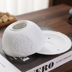 Vente en gros d'usine de <span class=keywords><strong>photophore</strong></span> en céramique pour décoration intérieure Bol en <span class=keywords><strong>porcelaine</strong></span> pour mariage et Noël <span class=keywords><strong>Photophore</strong></span> en <span class=keywords><strong>porcelaine</strong></span> - Product Image 3