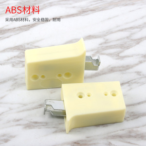 Support de suspension pour armoire en ABS épaissi avec couvercle en plastique, réglable et robuste pour placard de cuisine - Product Image 2