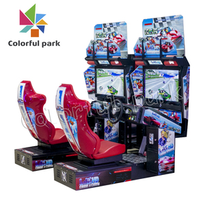 Colorato Parco gettoni da corsa macchina del gioco/gioco di corse simulatore di macchina/4d auto da corsa macchina del gioco - Product Image 4