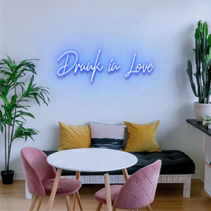 Koncept Envío Directo 20 pulgadas Borracho enamorado letrero de neón LED Luz de neón Publicidad Letrero de neón LED personalizado - Product Image 6