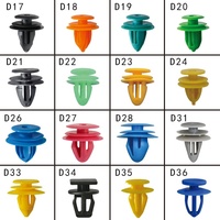 100 Pièces Attaches de Fixation Intérieures Automobiles Clips et Sacs Plastiques PE Retenues de Panneau de Porte OEM de Haute Qualité