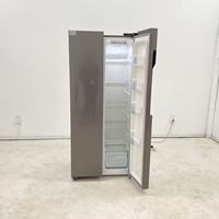 Petit réfrigérateur à double porte et double température à froid direct, et congélateurs verticaux domestiques (froid inférieur, froid supérieur)