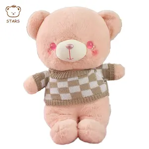 Yeni moda yumuşak oyuncaklar peluş özel ayı peluş oso de peluche bebe peluş al por belediye başkanı bakım ayı bebek oyuncak