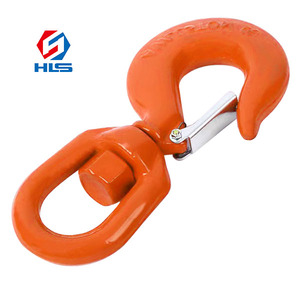Thép Carbon 0.75 tấn xoay an toàn móc nhà máy nâng thể lớp 80 <span class=keywords><strong>hoist</strong></span> móc xoay gian lận móc - Product Image 1
