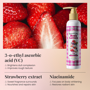 Loción Corporal KORMESIC Certificada por Bpom, 200 ml, Aroma a Pastel Dulce, Donut, Postre, Helado, Hidratante, Nutritiva, Repara la Barrera Cutánea - Product Image 5