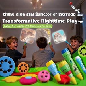 Proyector de Juguete con <span class=keywords><strong>Linterna</strong></span> para <span class=keywords><strong>Niños</strong></span> con 24 Imágenes de Dinosaurios, Luz Nocturna Educativa, Proyector de Cuentos para Dormir para <span class=keywords><strong>Niños</strong></span> - Product Image 5