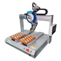 Applicateur de ruban adhésif double face entièrement automatique pour bandes LED, bouteilles, étiquettes suspendues, surfaces planes, étiquetage adhésif pour écrans tactiles