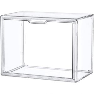 Stackable Clear Sneaker Storage Organizer Magnetic Shoe <b>Display</b> Case Acrylic <b>Box</b> for Shoes - Product Image 1