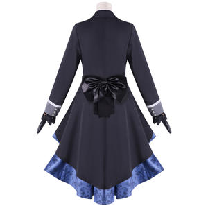 Intimo Cosplay <span class=keywords><strong>Black</strong></span> <span class=keywords><strong>Butler</strong></span> Shire <span class=keywords><strong>Black</strong></span> Rose, Costume da Fratello in Poliestere, Design Esclusivo Rose, per Adulti - Product Image 3