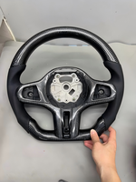Volant de direction personnalisé en cuir et fibre de carbone avec LED pour E85 E86 E89 Z4 Série 4 M4 Cabriolet