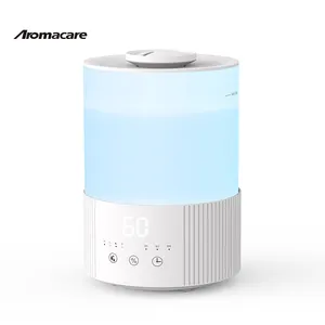 Aromacare 2.5L Water Cool Mist Humidifier 7 Color Led Light Portable Humidity Control Air Humidifiers