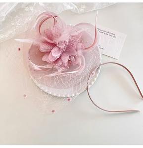 <span class=keywords><strong>Chapeau</strong></span> fascinateur <span class=keywords><strong>et</strong></span> cage à oiseaux de style bohème britannique <span class=keywords><strong>pour</strong></span> cérémonie de <span class=keywords><strong>mariage</strong></span> civile, automne, Noël, église, mariée - Product Image 5