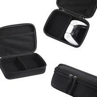 Étui rigide en EVA imperméable personnalisé OEM ODM pour deux manettes PS5, sac de transport antichoc avec poche en filet