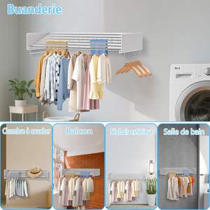 Nuevo en 2026: Tendedero Retráctil con Gancho Plegable para Colgar Ropa en Casa - Product Image 5