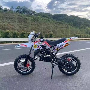 Petite <span class=keywords><strong>Moto</strong></span> Tout-Terrain 49cc Deux-Temps à Amortisseur Inversé et Grandes Roues, <span class=keywords><strong>Mini</strong></span> <span class=keywords><strong>Moto</strong></span> à Essence pour Enfants et Adultes - Product Image 4