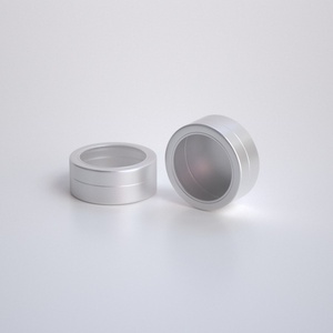 Boîtes en métal vides, pots cosmétiques, emballages pour crème pour le visage, contenants en métal, pot en aluminium avec fenêtre - Product Image 2