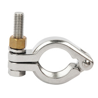 Raccord hygiénique SS304 13IU I-Line à charnière simple et à visser, de 1 à 8 pouces, pour raccordement de tuyaux alimentaires et laitiers