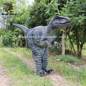 T-rex 워킹 로봇 의상 쥬라기 월드 할로윈을위한 전체 공룡 코스프레 - Product Image 5