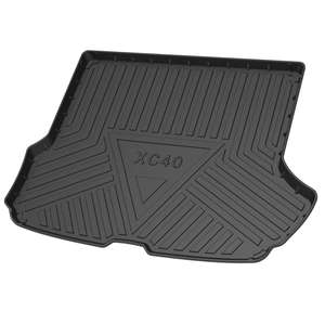 Accessoires intérieurs de voiture, tapis de sol arrière et tapis de <span class=keywords><strong>coffre</strong></span> pour <span class=keywords><strong>Volvo</strong></span> XC40 <span class=keywords><strong>XC60</strong></span> XC90, doublure de <span class=keywords><strong>coffre</strong></span> auto sur mesure - Product Image 1