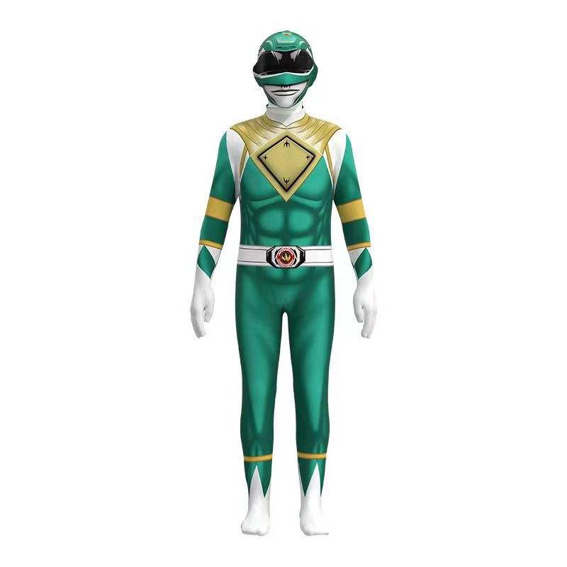 Power Rangers vert
