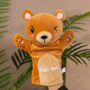 Động vật tay con rối chất lượng cao mềm Plush tay con rối cho kể chuyện, giảng dạy, mầm non - Product Image 4