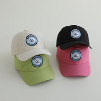 Landfond Multicolor Bordado Nube Algodón Niños Sombrero Nuevo Estilo Primavera Bebé Gorras de béisbol
